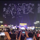 The fleet of Chinese drone maker Ehang went out of array during the display on Labor Day in Xi’an, China.